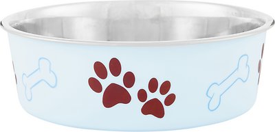 Loving Pets Bella Bowls Pet Bowl, Murano Blue, X-Large