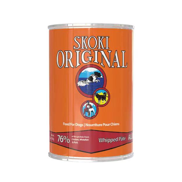 FirstMate SKOKI Original Whipped Pate Wet Dog Food Can, 12.2-oz