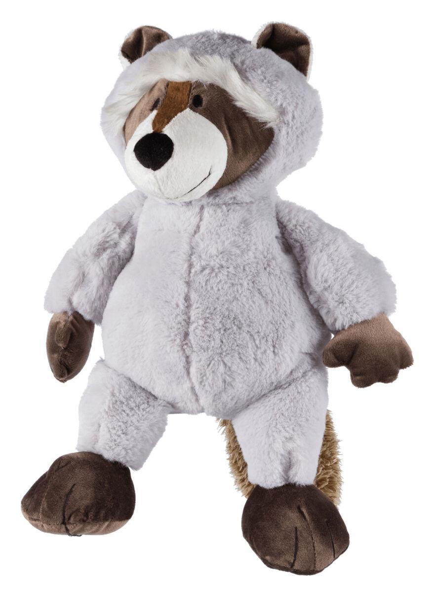 Trixie Snuggly Raccoon Plush Dog Toy, 21.3-in | J-B Pet Supplies