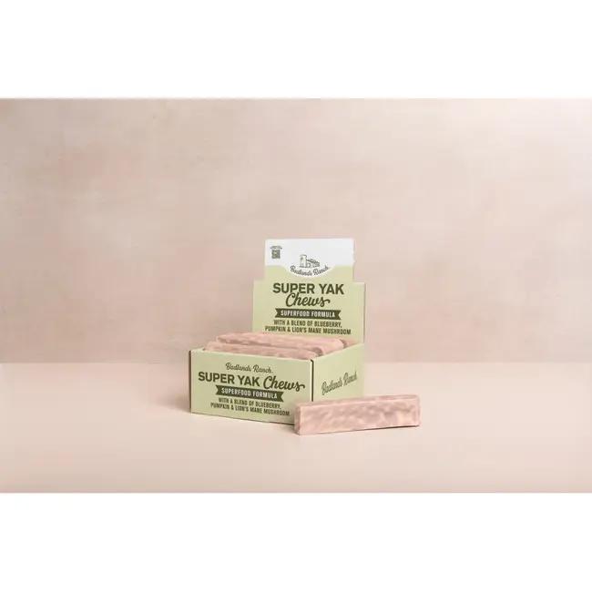 Badlands Ranch Super Yak Chews Superfood Formula Dog Treats, Large, 5-oz