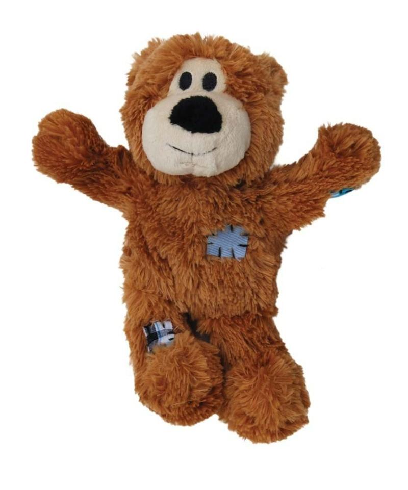 KONG Wild Knots Bear Dog Toy, Color Varies