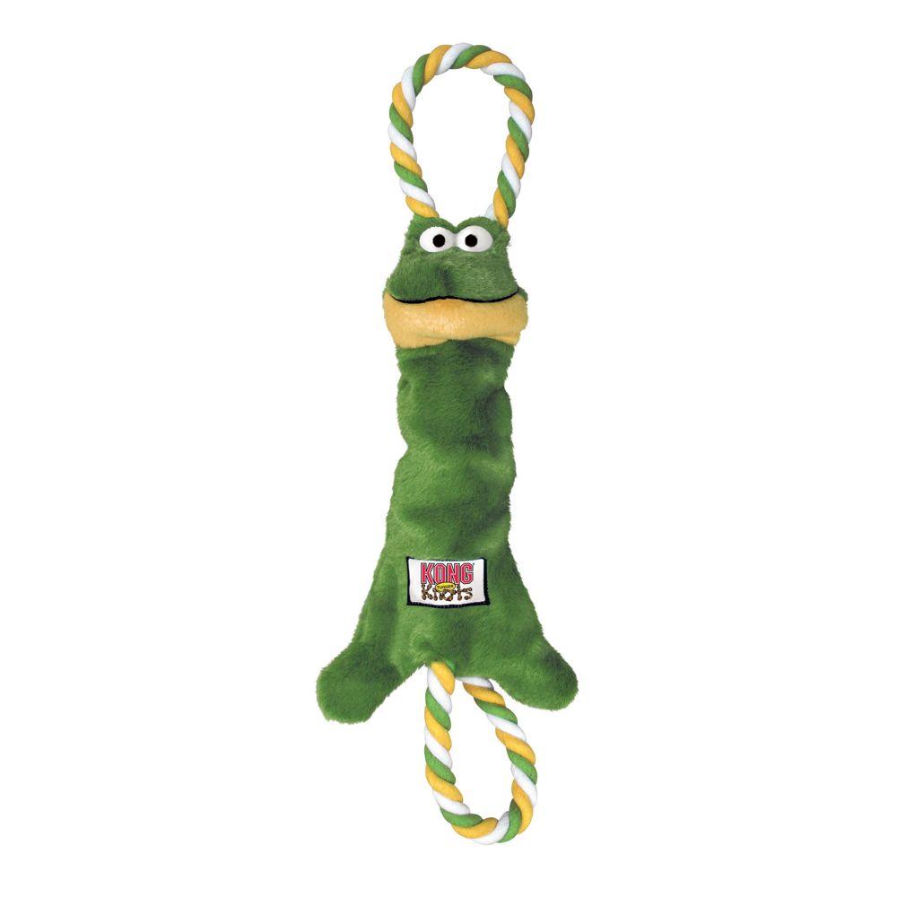 KONG Tuggerknots Frog Dog Toy, Small/Medium