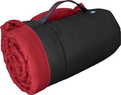Kurgo Loft Wander Dog Bed, Chili Red, Large
