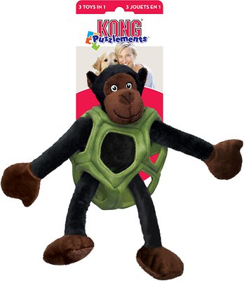 KONG Puzzlements Monkey Dog Toy, Large