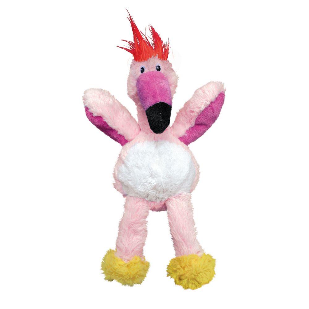 KONG Wild Knots Flamingo Dog Toy, Small/Medium