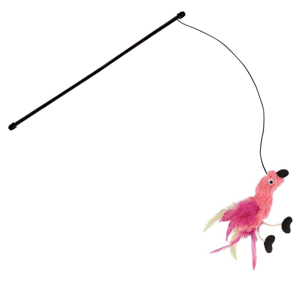 KONG Active Feather Teaser Cat Toy, Color Varies