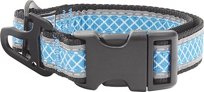 Kurgo Reflect & Protect Dog Collar, Blue, Small
