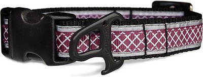 Kurgo Reflect & Protect Dog Collar, Raspberry, Medium