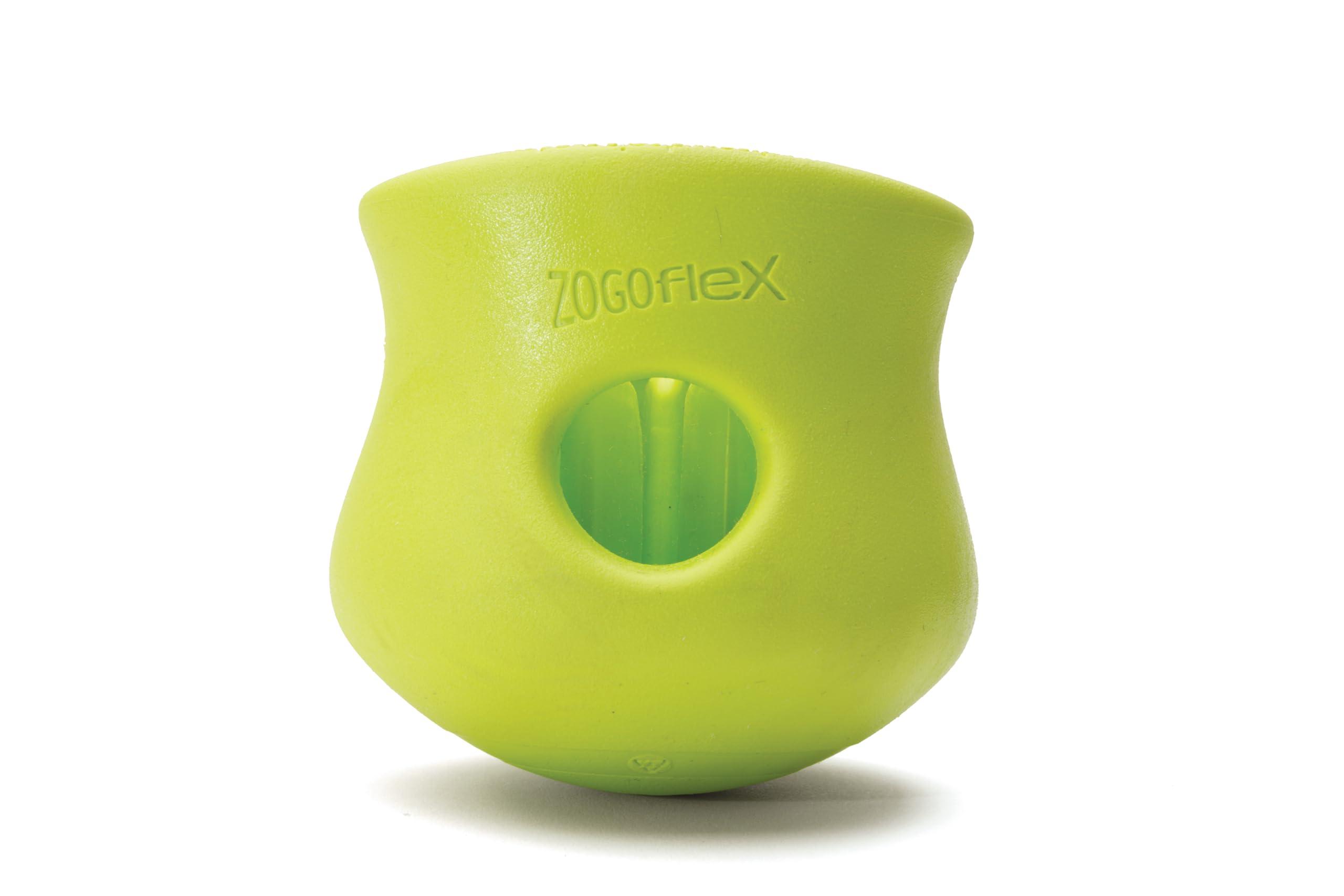 West Paw Zogoflex Toppl Dog Toy, Granny Smith