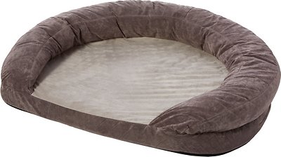 K&H Ortho Bolster Sleeper Pet Bed, Gray, Large