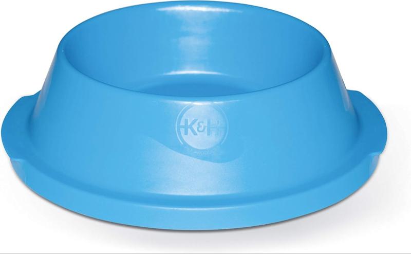 K&H Coolin' Bowl Dog & Cat Bowl, 32-oz, Sky Blue