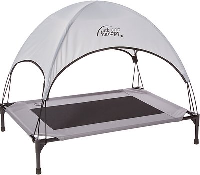 K&H Pet Cot Canopy, Gray, Large