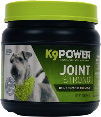 K9 POWER Joint Strong Joint Health & Mobility Dog Supplement, 1-lb jar