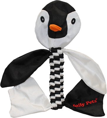 Jolly Pets Flathead Penguin Dog Toy, Small