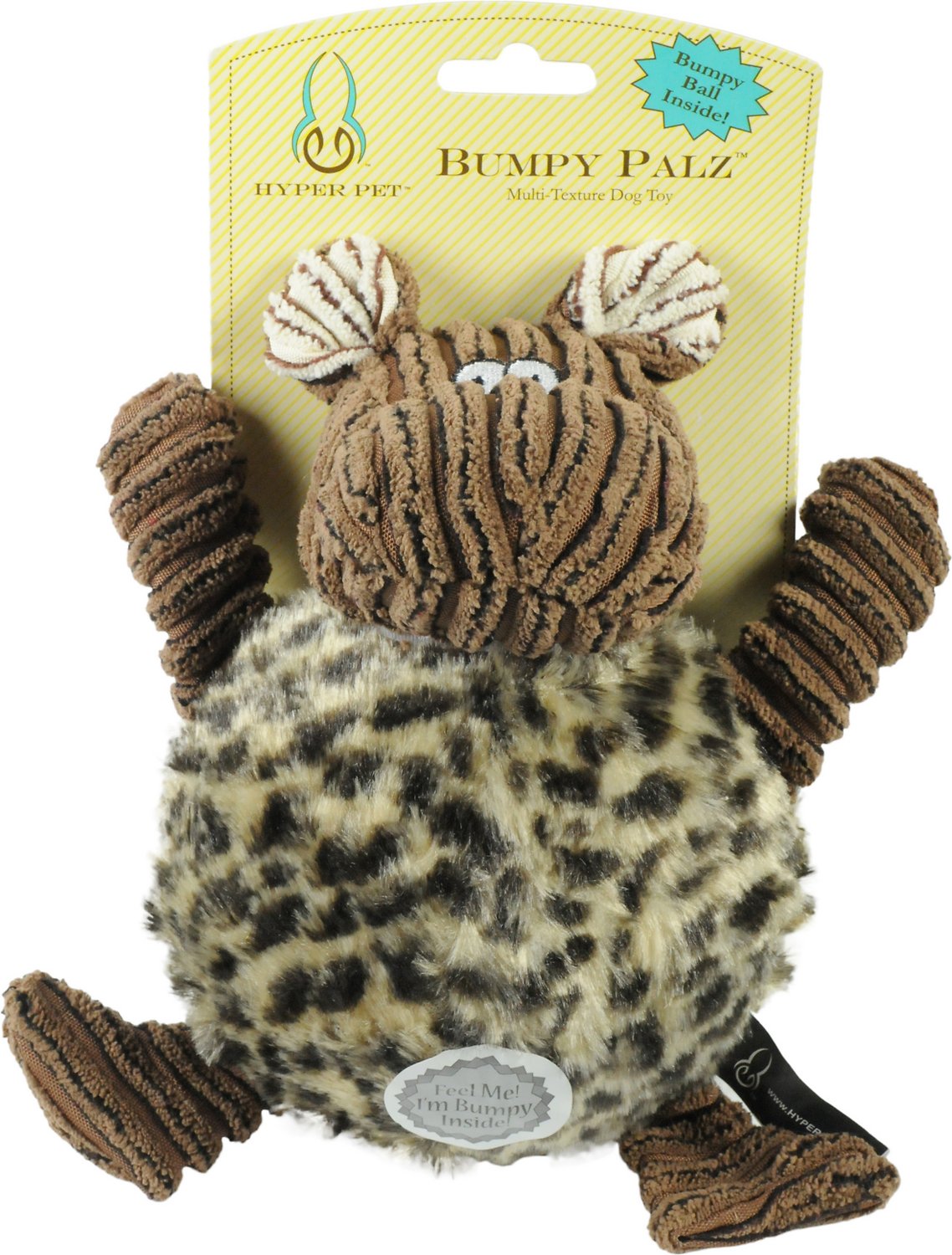 Hyper Pet Hippo Bumpy Palz Dog Toy