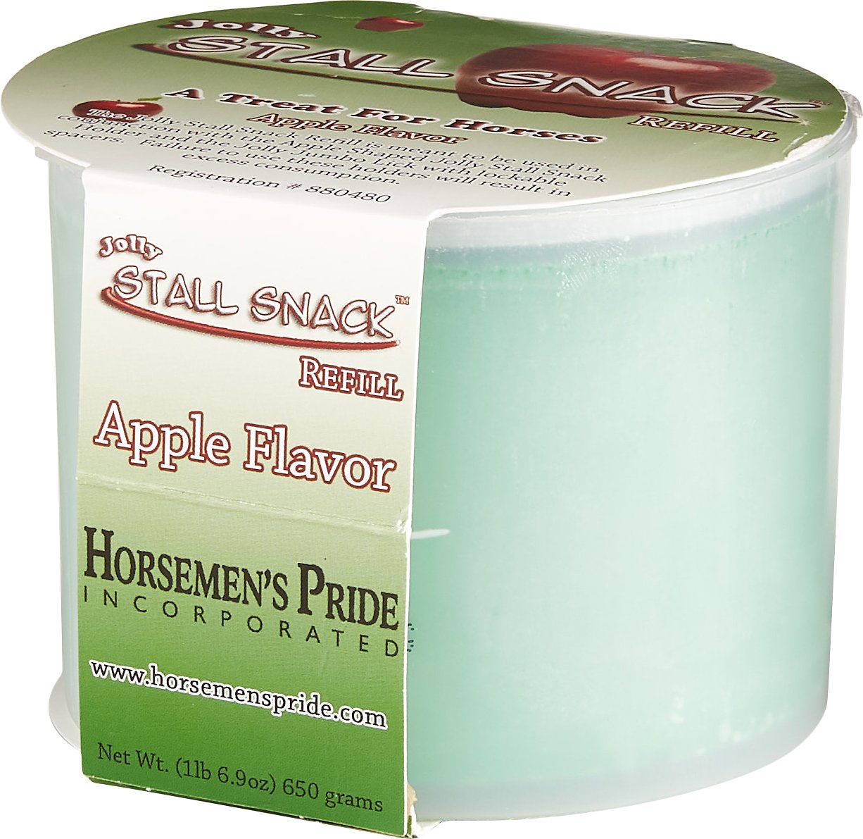 Horsemen's Pride Stall Snack Apple Flavored Horse Treat Refill