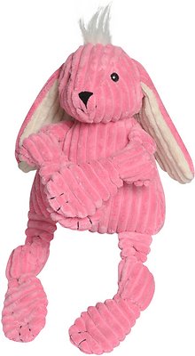 HuggleHounds Knottie Bunny Dog Toy, Large