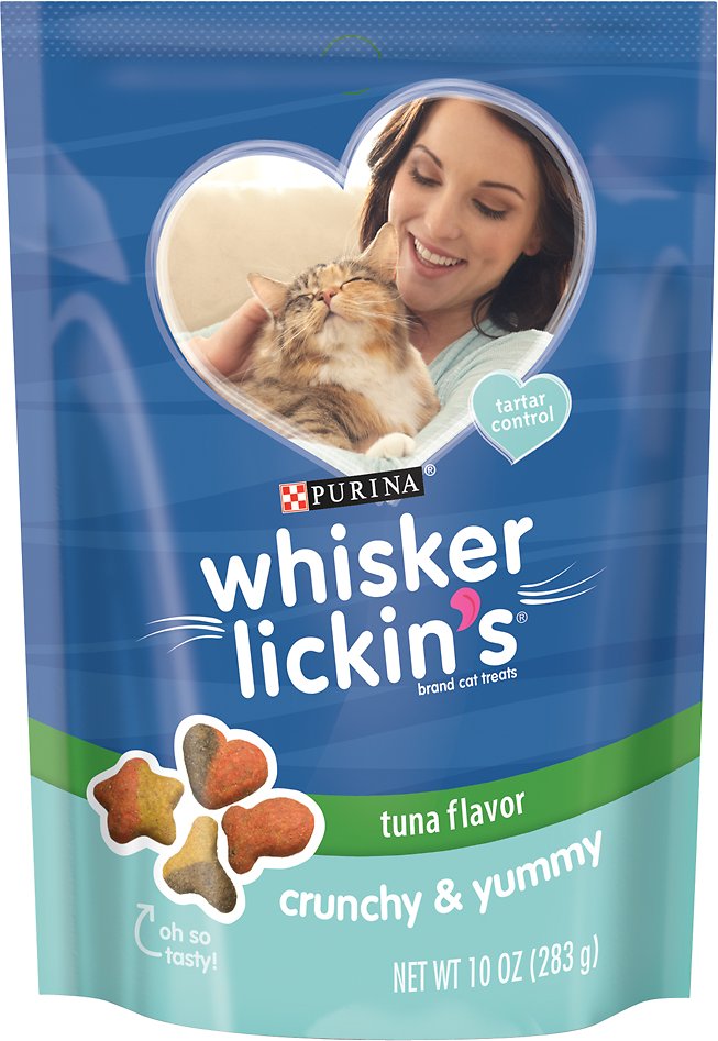 Whisker Lickin's Tuna Flavor Crunchy & Yummy Cat Treats
