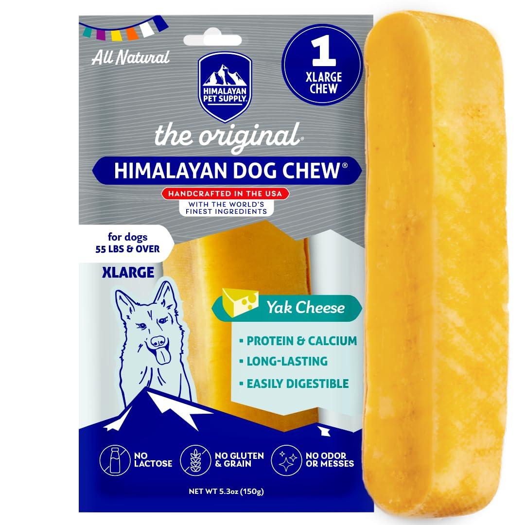 Himalayan Pet Supply The Original Himalayan Dog Chew Yak Cheese Dog Treats, X-Large, 1-pk