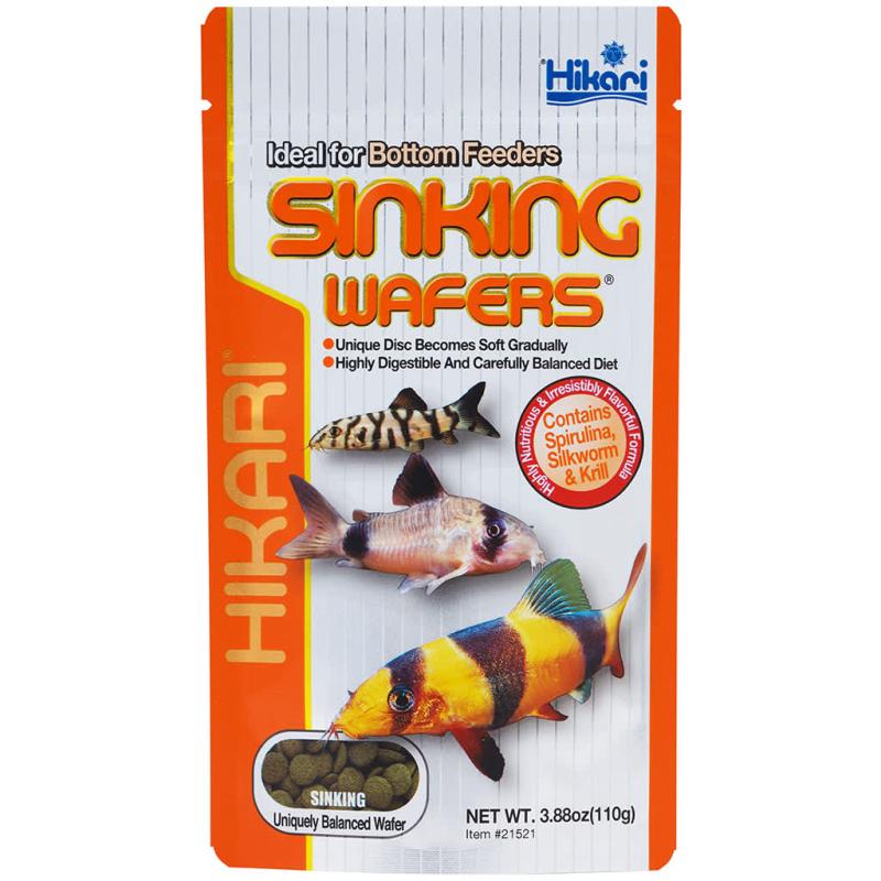 Hikari Sinking Wafers Bottom Feeders Fish Food