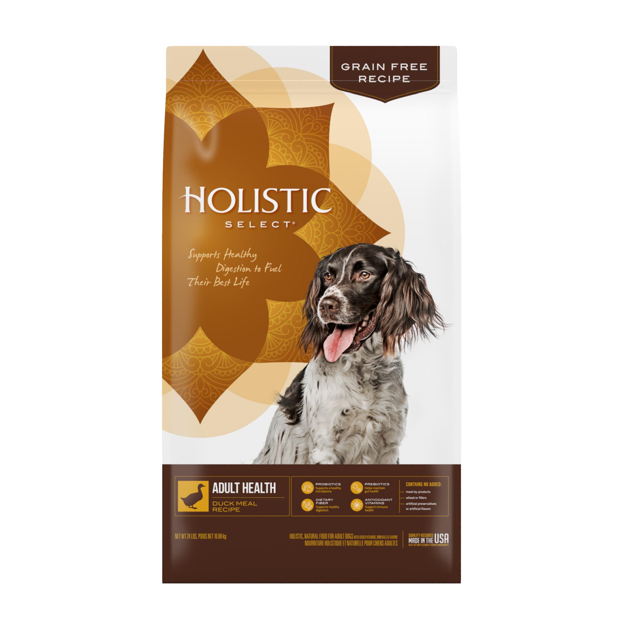 Holistic Select Natural Adult Health Duck Meal Grain-Free Dry Dog Food