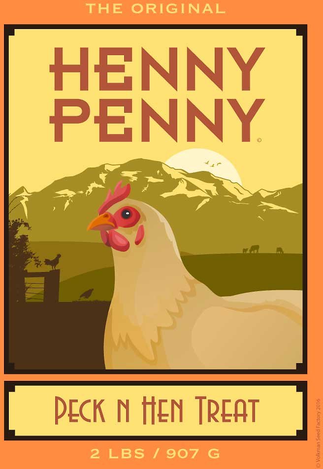 Henny Penny Peck N Hen Chicken Treat, 2-lb