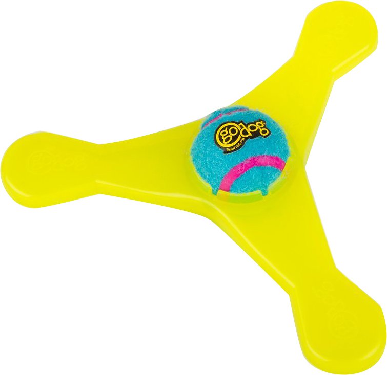 GoDog Retrieval Triflyer Dog Toy