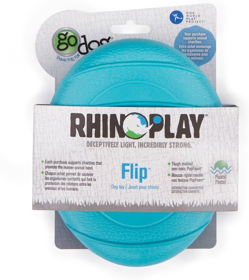 GoDog RhinoPlay Flip Dog Toy
