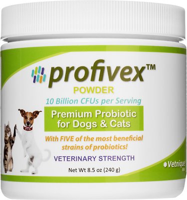 Glandex Profivex Five Strain Probiotic Dog Powder Supplement, 8.5-oz jar