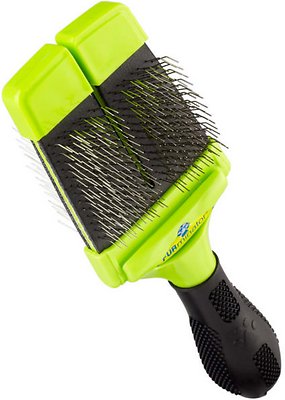FURminator Soft Slicker Brush For Dogs, Small