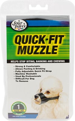 Four Paws Quick Fit Dog Muzzle, Size 1 (**)
