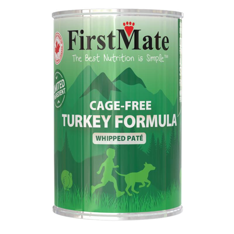 FirstMate Limited Ingredient Cage-Free Turkey Wet Dog Food Can