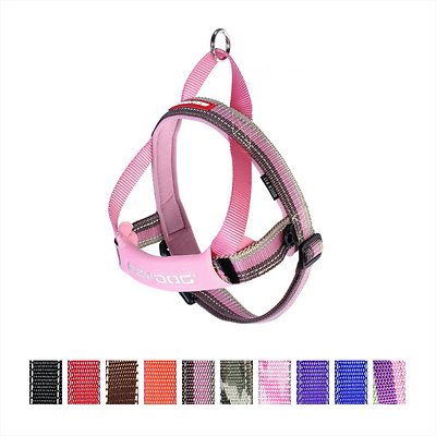 EzyDog Quick Fit Dog Harness, Candy, Large