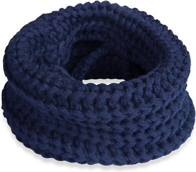 fabdog Infinity Scarf For Dogs, Navy, Medium/Large