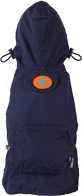 fabdog Travel Raincoat, Navy Argyle, Small