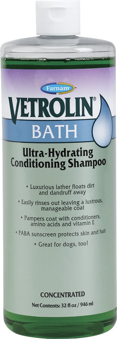 Farnam Vetrolin Bath Hydrating Horse Shampoo, 32-oz bottle