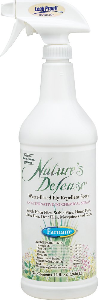 Farnam Nature's Defense Horse Repellent, 32-oz bottle
