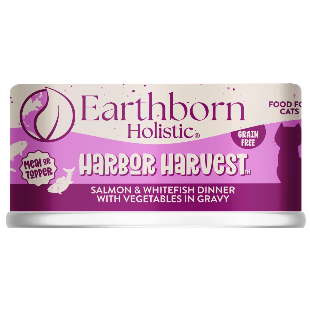 Earthborn Holistic Harbor Harvest Grain-Free Wet Cat Food Can