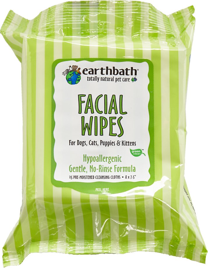 dog face wipes