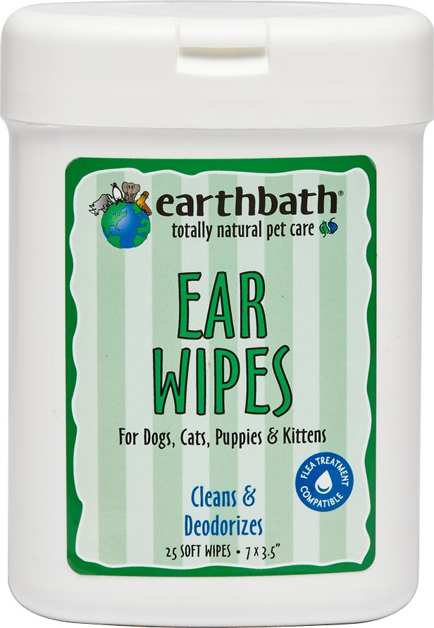 dog ear wipes