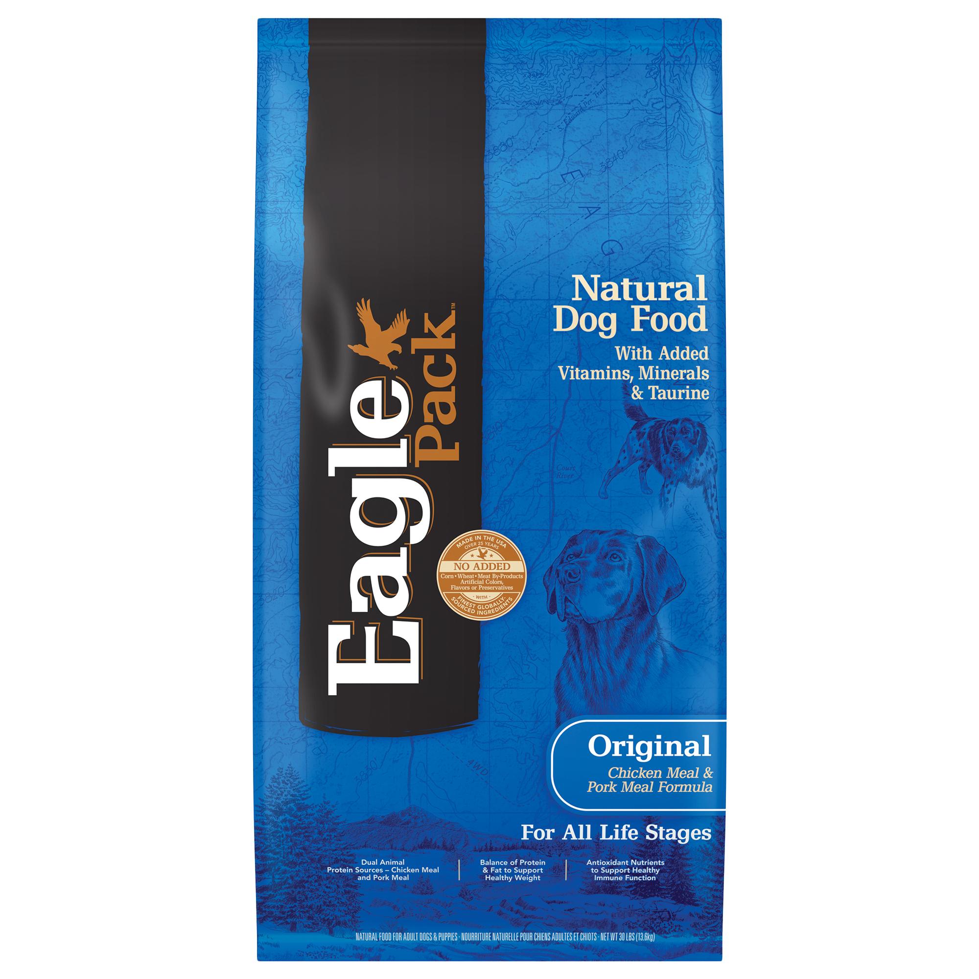 Eagle Pack Natural Original Chicken & Pork Dry Dog Food