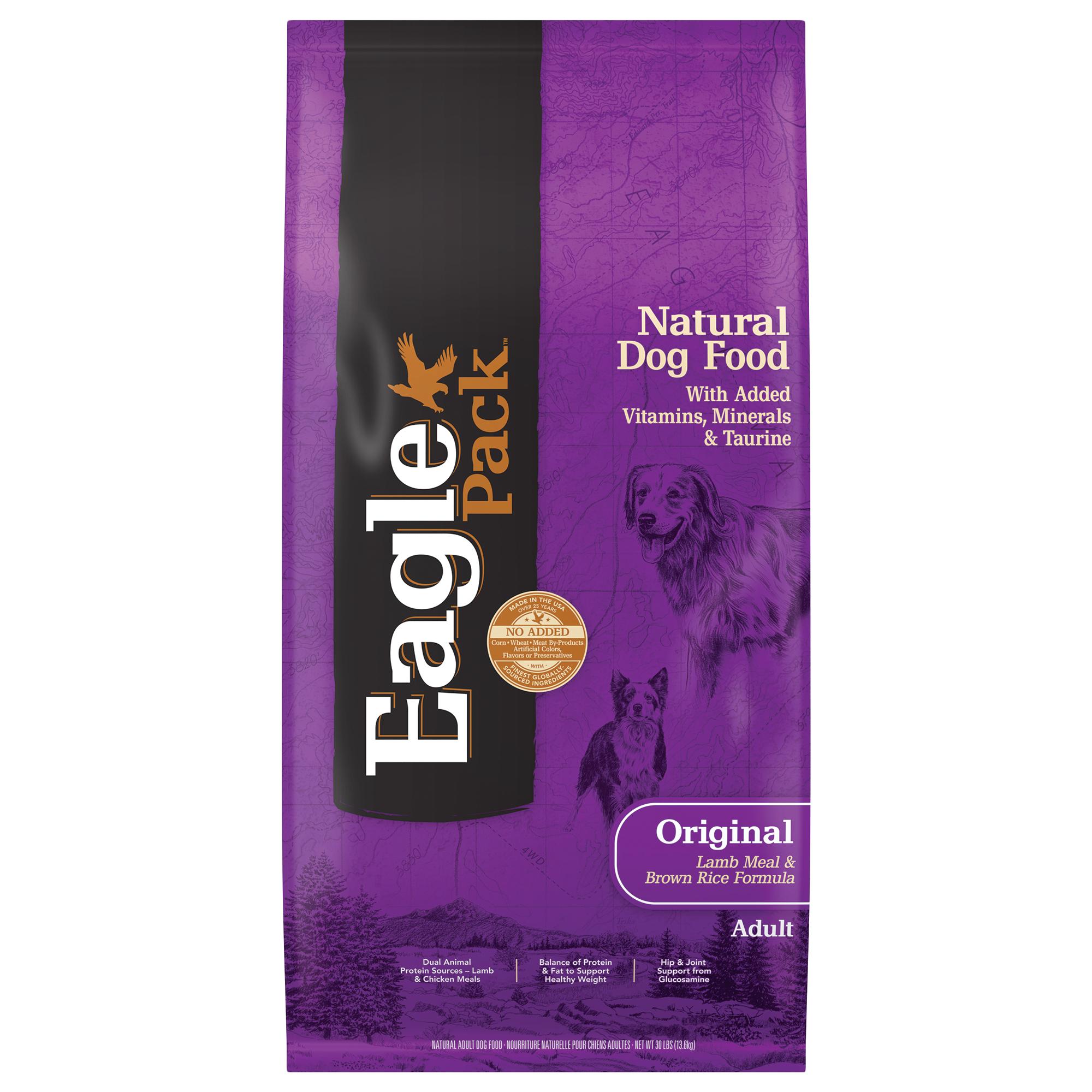 Eagle Pack Natural Original Lamb & Brown Rice Dry Dog Food