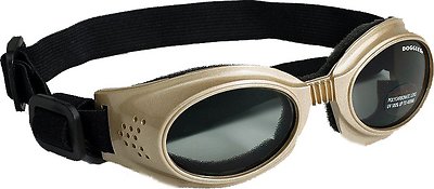 Doggles Originalz Dog Goggles, Chrome, Large