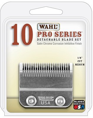 Wahl Pro Series Torsion Spring Detachable Blade Set for Horses, Size 10