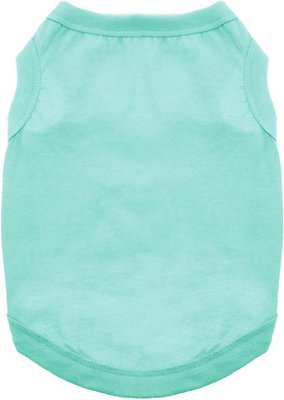 Doggie Design 100% Cotton Dog Tank, Teal, Large