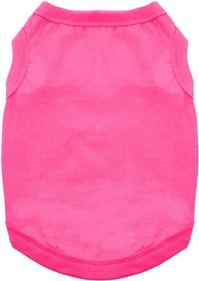 Doggie Design 100% Cotton Dog Tank, Raspberry Sorbet