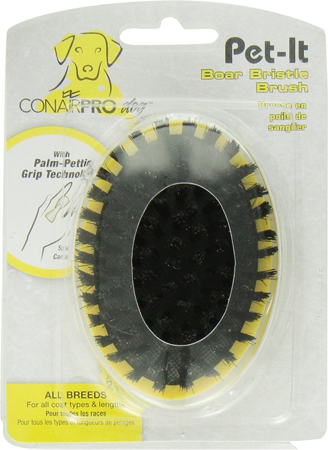 ConairPRO Pet-It Boar Bristle Pet Brush