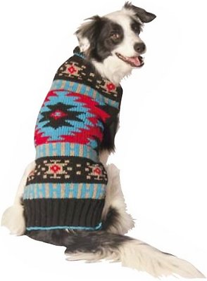 Chilly Dog Navajo Southwest Shawl Dog & Cat Sweater, X-Large