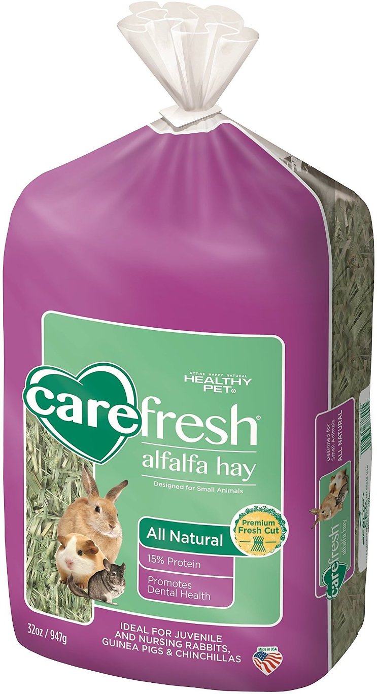CareFresh Alfalfa Hay Small Animal Food, 32-oz