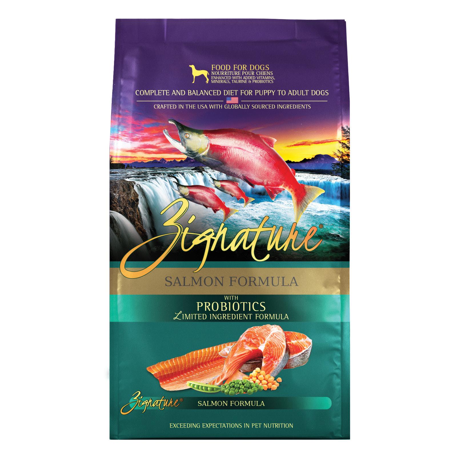 Zignature Salmon Limited Ingredient Formula Dry Dog Food, 4-lb